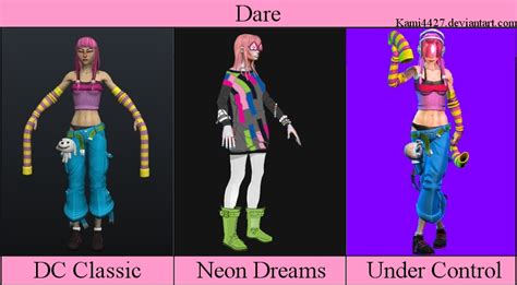 Dare - all outfits by Kami4427 on DeviantArt