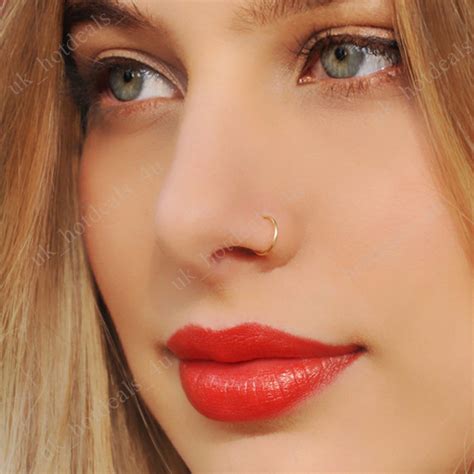 What Is The Thinnest Nose Ring at Gordon Rowell blog