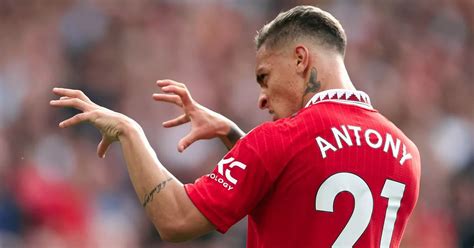 Antony explains Man Utd goal celebration after scoring on debut vs ...