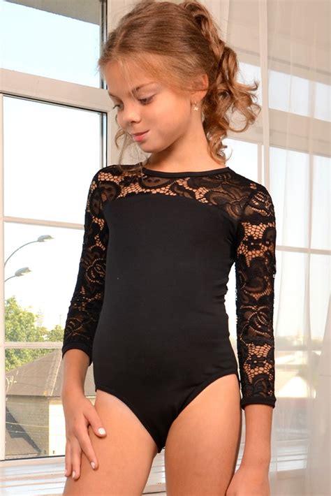 O’Marsel Teen Flower Lace Leotard
