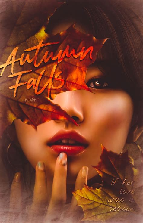 JOURNEY ─ GRAPHIC PORTFOLIO VOL.1 - :::: Book Cover - 𝘈𝘶𝘵𝘶𝘮𝘯 𝘍𝘢𝘭𝘭𝘴