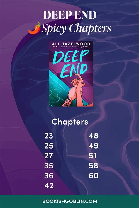 Deep End by Ali Hazelwood Spicy Chapter Guide