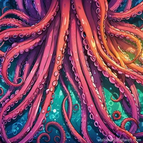 anime wall of tentacles background texture Prompts | Stable Diffusion