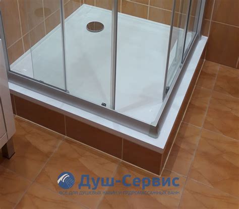 Подиум для душевой кабины - 30 фото