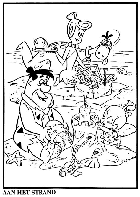 Flintstones Coloring Book - Coloring Pages For Kids And For Adults ...