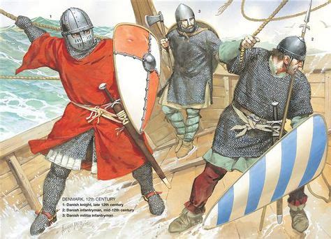 Medieval Scandinavian Armies - Danemark, 12th Century. Osprey ...