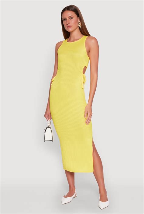 cut out midi dress 1