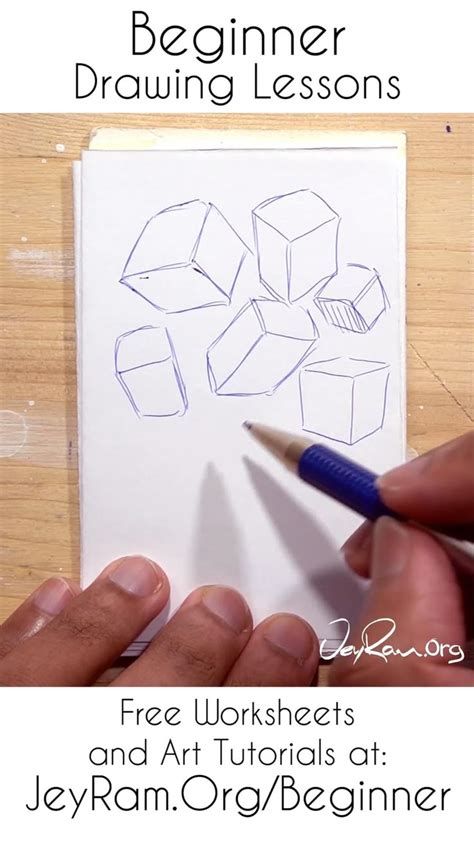 Beginner Drawing Exercises and Techniques | Beginner drawing lessons ...