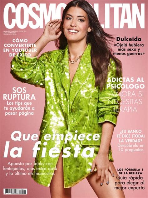 Dulceida, chica de portada de COSMOPOLITAN noviembre/diciembre