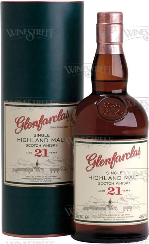 Виски Glenfarclas с выдержкой 21 год, от WineStreet