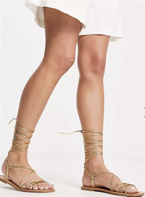 Las sandalias romanas mujer