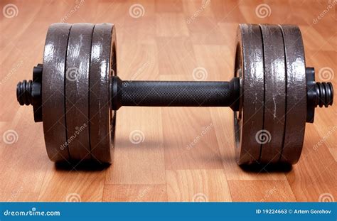 Dumbbell stock image. Image of muscle, heavy, dumbbell - 19224663