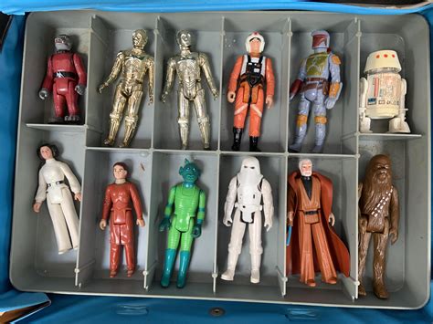 My collection of original Star Wars figures, given to me from my mother ...