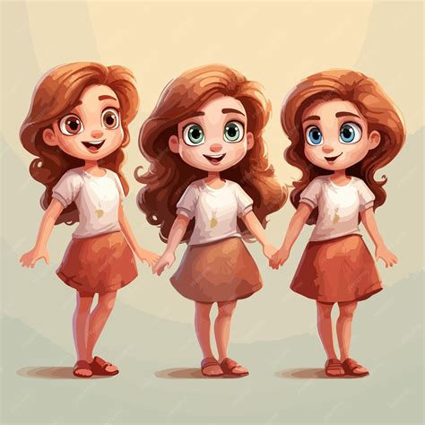 Premium Vector | Girl in summer wear with a seashell