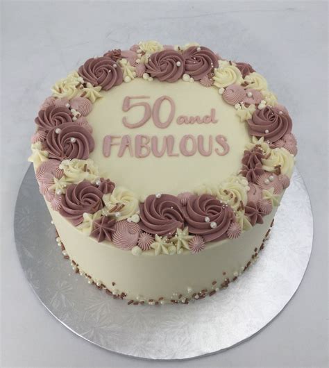 50th Birthday Cake for Women