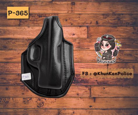 ซองปืนพก ซองปืนหนังพกนอก ซองพกนอก ซองปืนหนัง ซองปืนหนังขึ้นรูป Sig P365 ...
