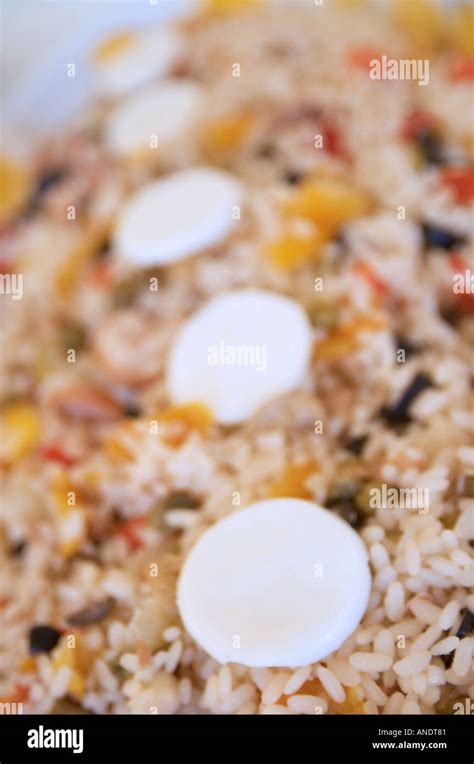 Rice with egg Stock Photo - Alamy