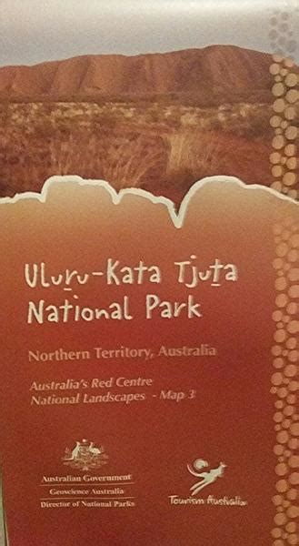 uluru kata tjuta national park map  geoscience australia world