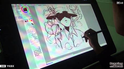 アーティスト YKBX - Drawing with Wacom (DwW) - YouTube
