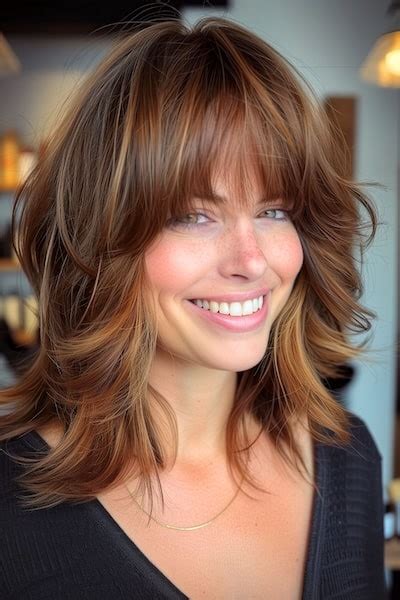 35 Lovely Hairstyles For Women Over 70 With Bangs - The Hairstyle Edit