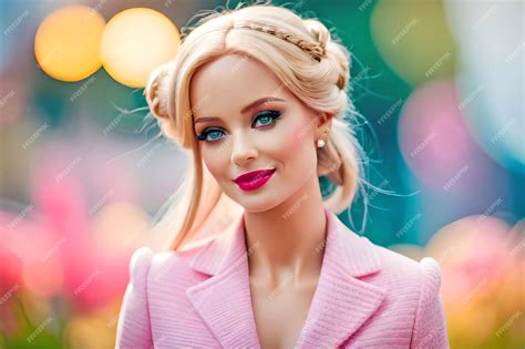 Premium AI Image | AI generated Cute Girl Doll