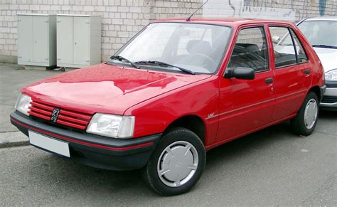 Peugeot 205 history, photos on Better Parts LTD