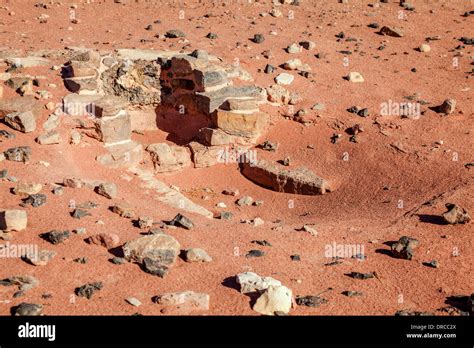 Ancient copper smelting furnace at Timna National Park in Israel Stock Photo - Alamy