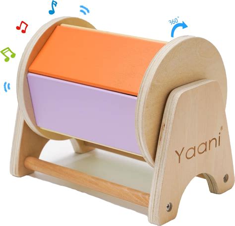 Montessori Spinning Drum, Baby Toys 6 to 12 Months, Montessori Toys for ...