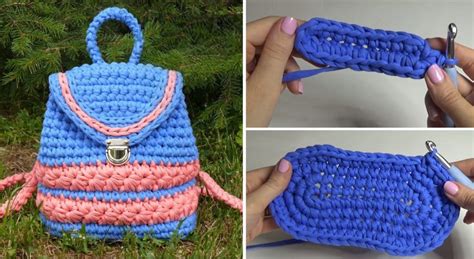 Crochet Pretty Backpack – Tutorials & More