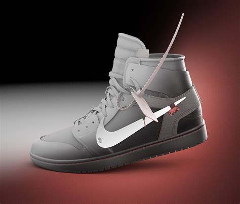 3D Nike Shoe on Behance