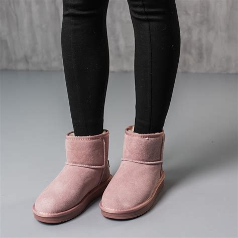 Угги женские Fashion Clover 3823 40 размер 25,5 см Розовый – низкие ...