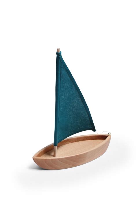 Wooden Toy Boat Wooden Toys Sailboat Boat Toy Natural - Etsy Canada