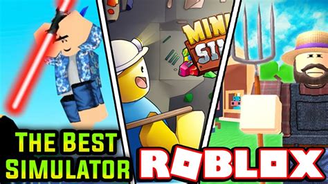 The Best Simulator Games On Roblox!! - YouTube