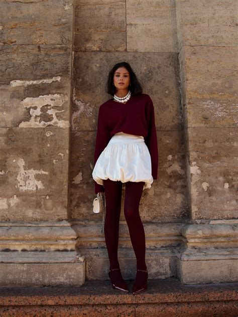 Юбка баллон мини с асимметричным поясом :: LICHI - Online fashion store