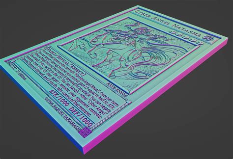 Other STL Download - Cyber Angel Natasha - yu-gi-oh!by Wsonuchiha3D
