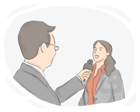 definition meaning  interview langeek