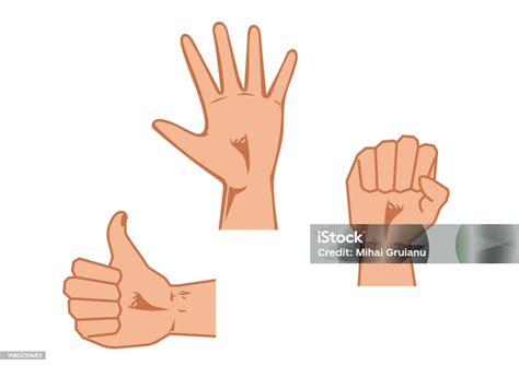 tiga posisi tangan  berbeda tangan tertutup tangan terbuka  suka