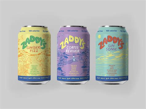 New Gin-Based RTD Cocktail Line Zaddy's Debuts - BevNET.com