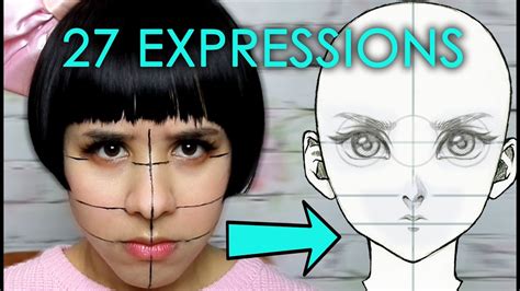 How to Draw EXPRESSIONS 27 Different Expressions Making Manga & Comics - YouTube