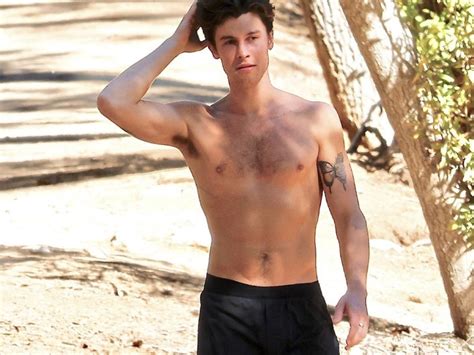 Shawn Mendes Shows Off Body On Shirtless Hike - I Know All News