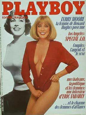 Terry Moore, Terry Moore Hughes, Playboy Magazine August 1984 Cover