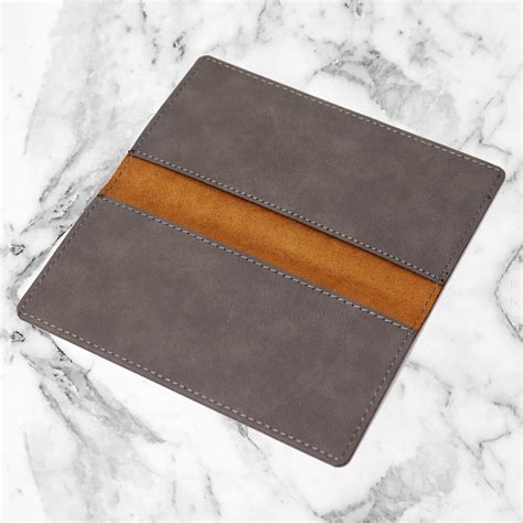 Personalized Checkbook Covers Leather Check Wallet Engraved - Etsy