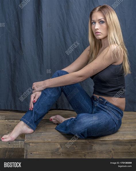 Slim Blonde Girl Long Image & Photo (Free Trial) | Bigstock
