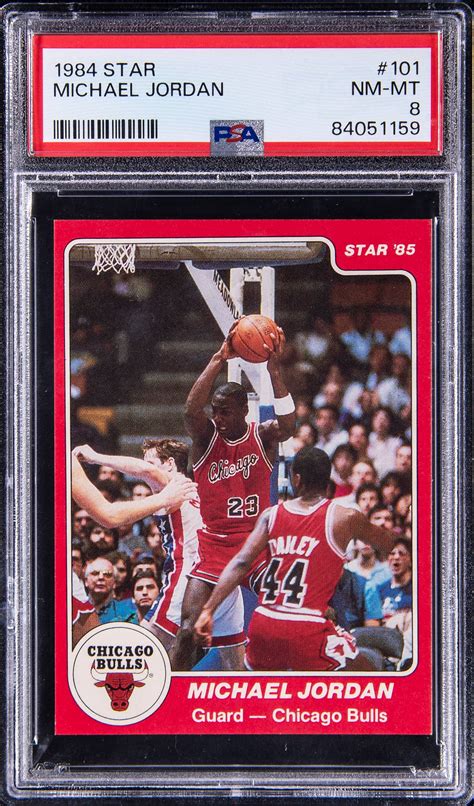 Michael Jordan 1984 Star #101 Base Price Guide - Sports Card Investor