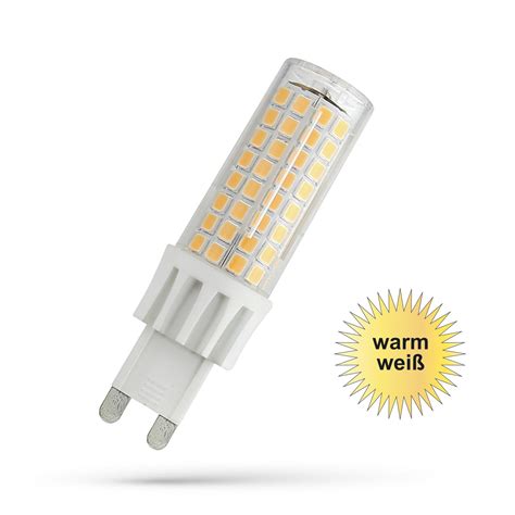 LED Lampe G9 7W / 770 Lumen warmweiß | kabika.de