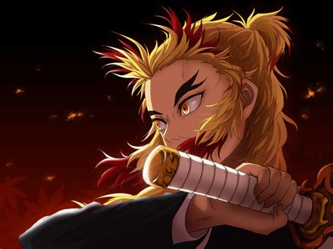 Download Kyojuro Rengoku Anime Demon Slayer: Kimetsu No Yaiba HD ...