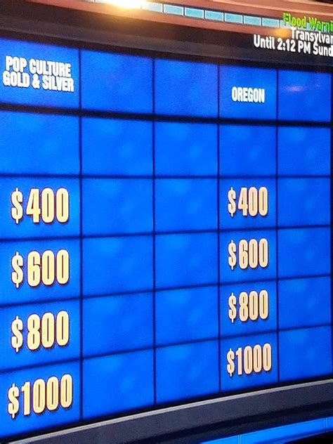 Tonight on Jeopardy! : r/oregon