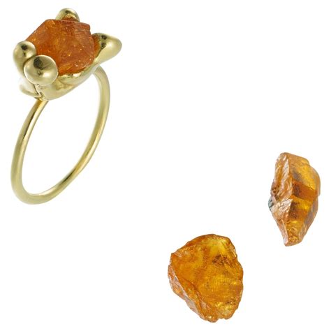 Rock Crystal Gold Renaissance Ring at 1stDibs
