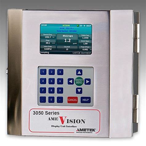 AMETEK Process Instruments introduces 3050 series of moisture analyzers