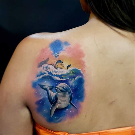 Dolphin Tattoo Ideas Celebrating the Grace of the Ocean